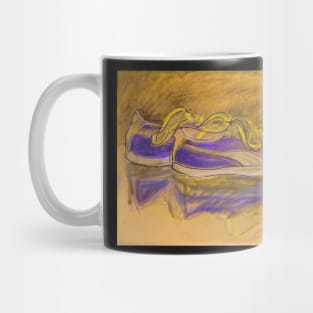 Purple trainers Mug